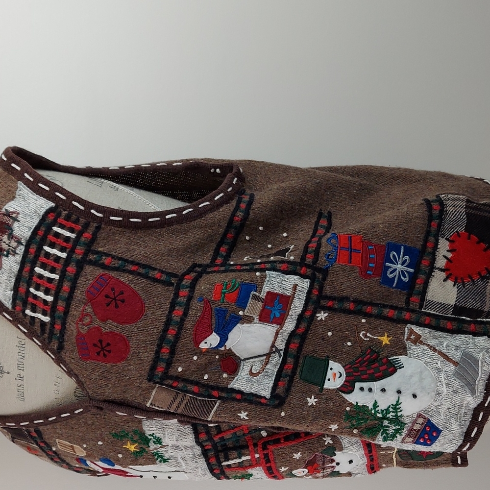 Designers Orginals Patchwork Style Christmas/Wint… - image 4